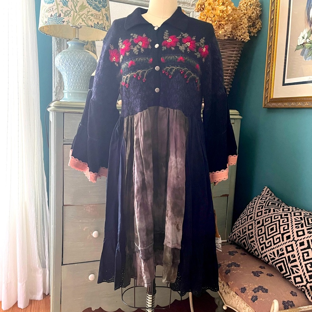 Deconstructed dress by Grateful Threads Asheville.